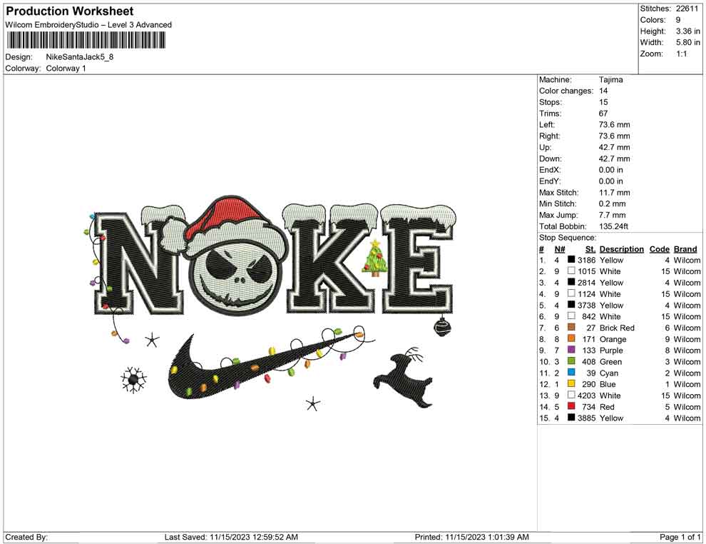 Nike Santa Jack