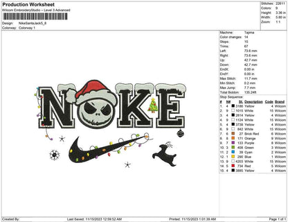 Nike Santa Jack