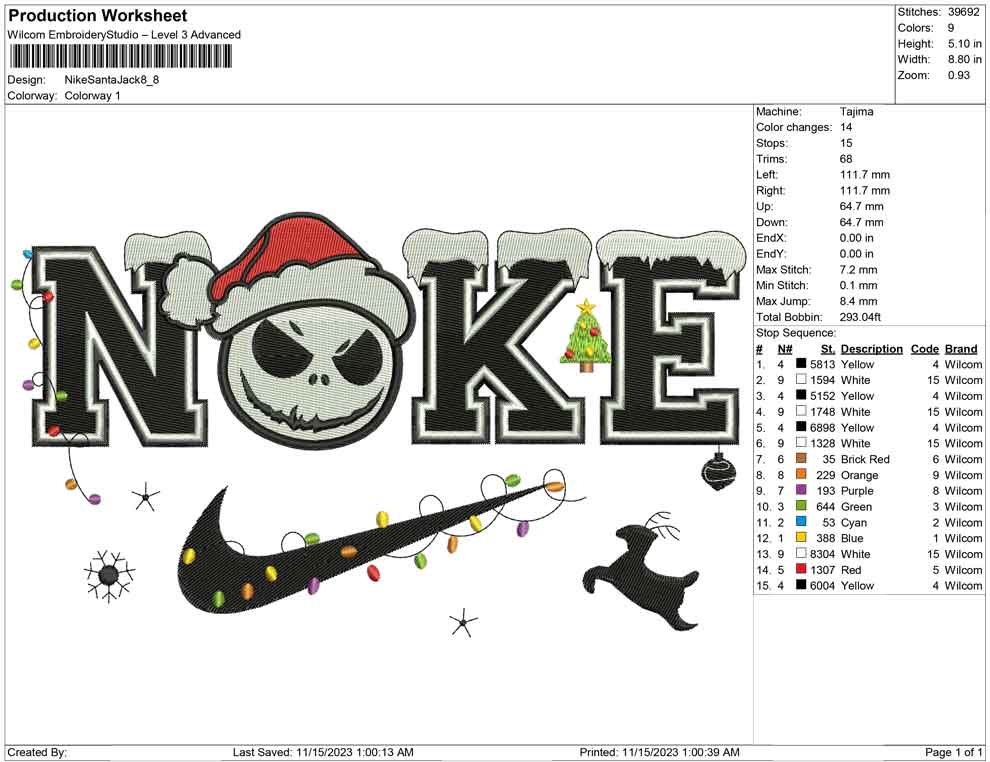 Nike Santa Jack