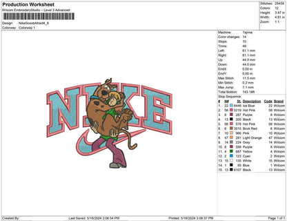 Nike Scoob Afraid