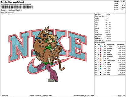 Nike Scoob Afraid
