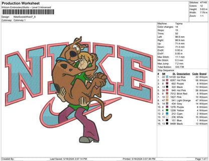 Nike Scoob Afraid