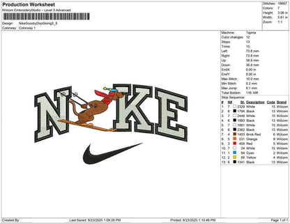 Nike Scooby Doo Skiing