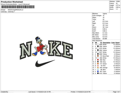 Nike Scrooge Mc Duck