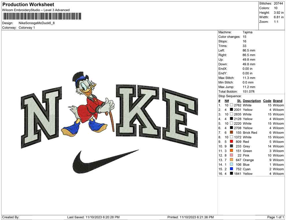 Nike Scrooge Mc Duck