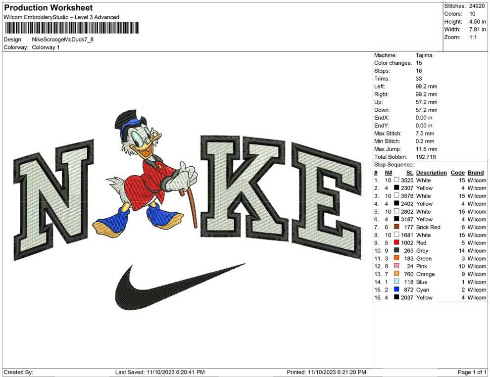 Nike Scrooge Mc Duck