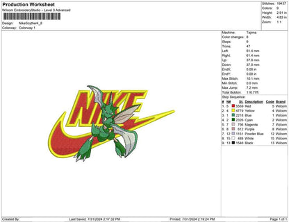 Nike Scyther