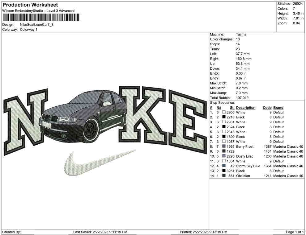 Nike Seat Leon Car