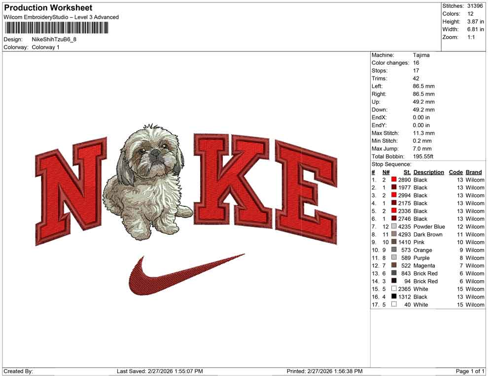 Nike Shih Tzu B
