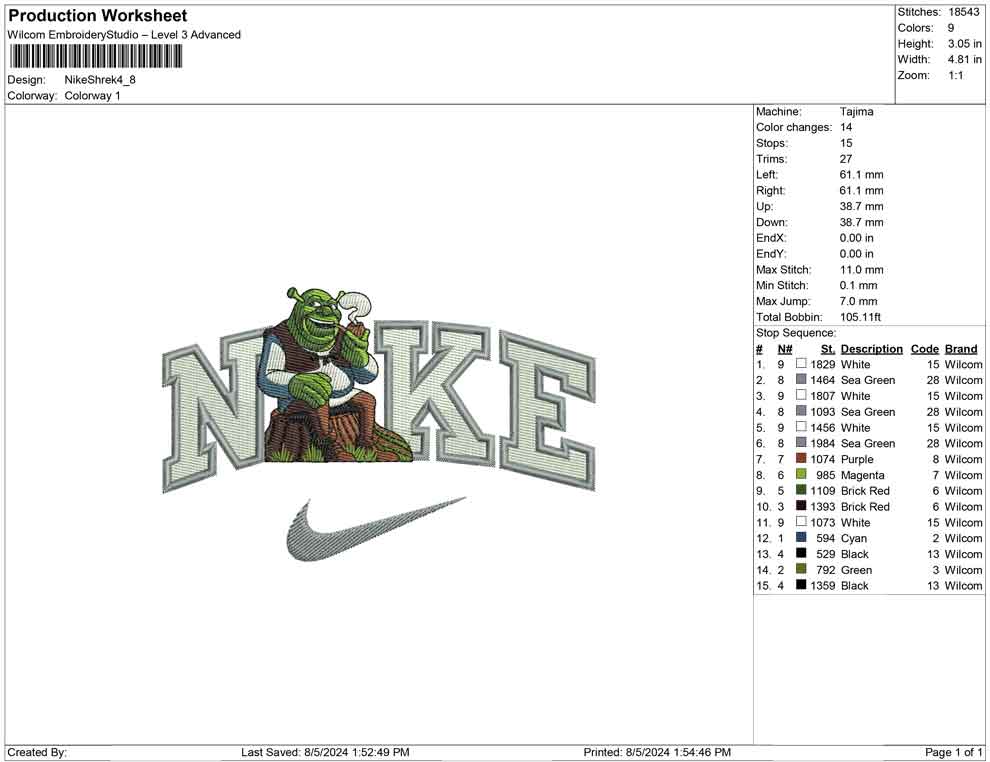 Nike Shrek