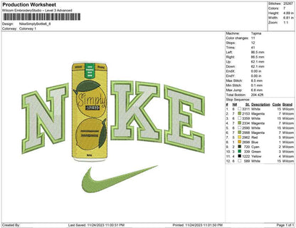 Nike Simply bottle