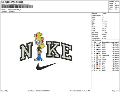 Nike Sisi bakely