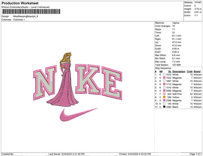 Nike Sleeping Beauty