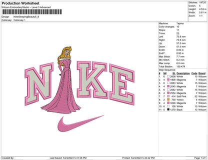 Nike Sleeping Beauty