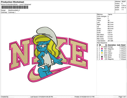 Nike Smurette