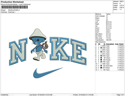 Nike smurf Cat