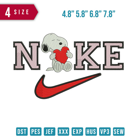 Nike Snoopy Red Heart
