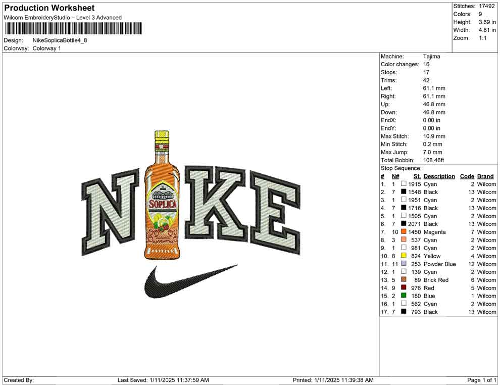 Nike Soplica Bottle