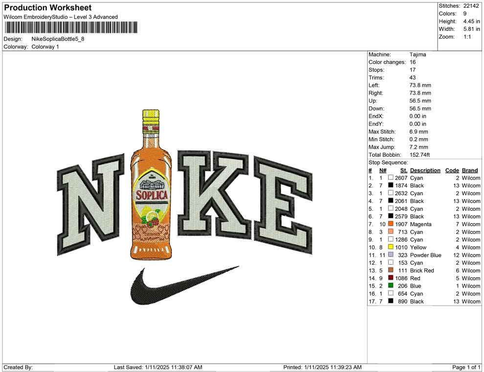 Nike Soplica Bottle