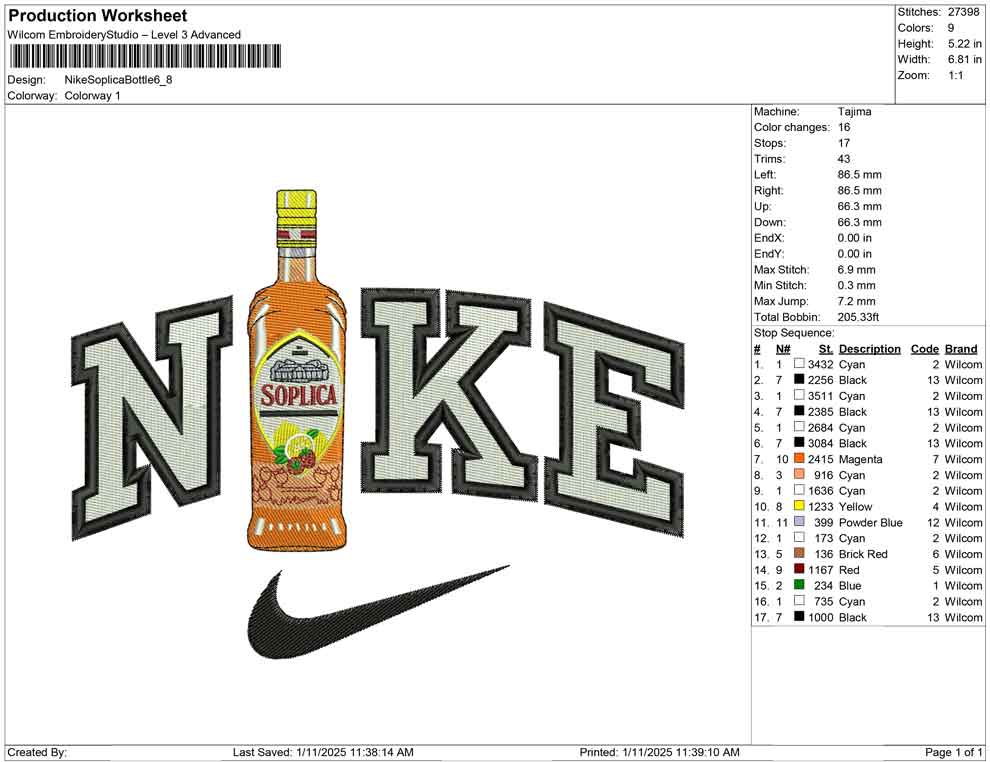 Nike Soplica Bottle