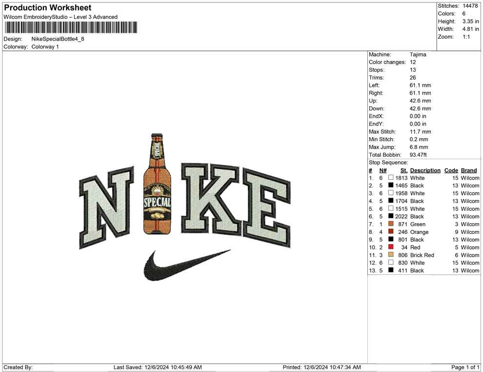 Nike Special Bottle