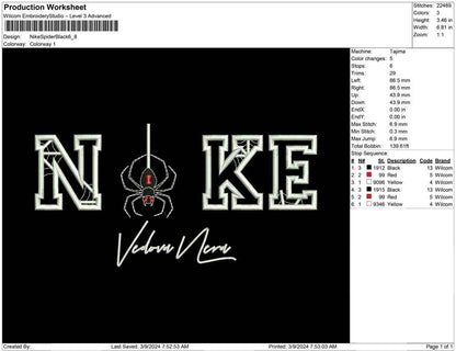 Nike Spider Black