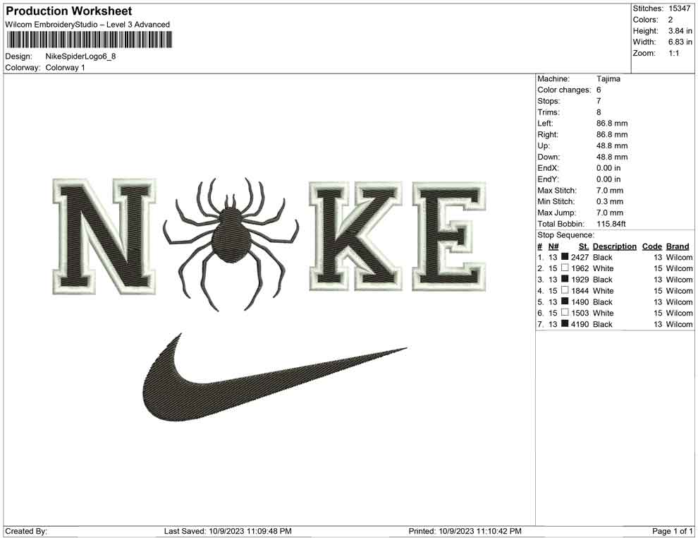 Nike Spider Logo