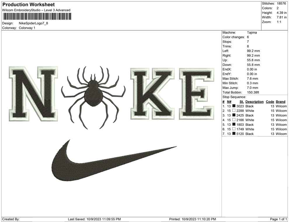 Nike Spider Logo