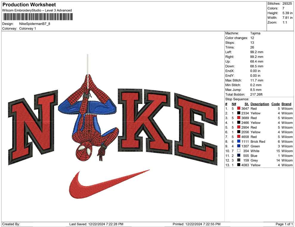 Nike Spiderman B