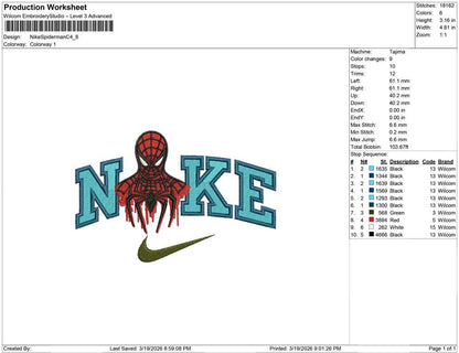 Nike Spiderman C