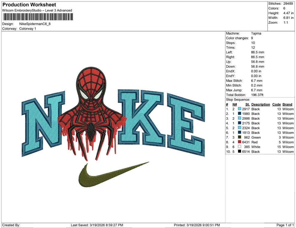 Nike Spiderman C