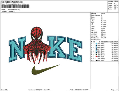 Nike Spiderman C