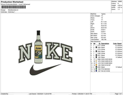 Nike Spisska bottle