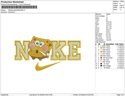 Nike Spongebob Baby B