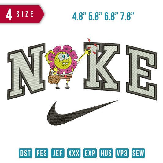 Nike Spongebob Flower