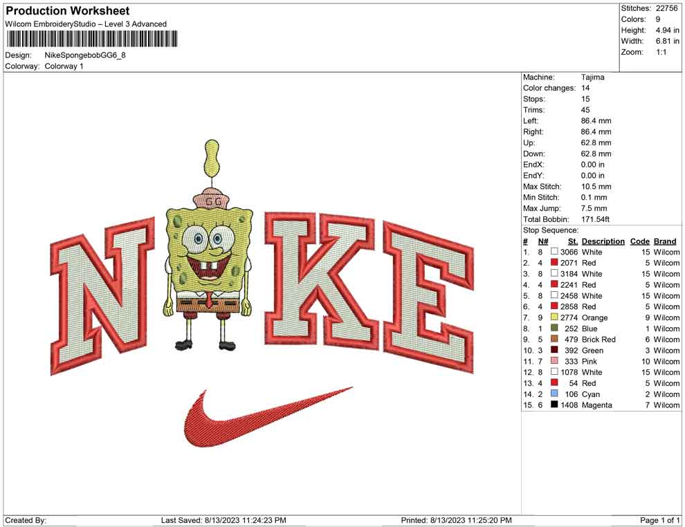 Nike Spongebob GG