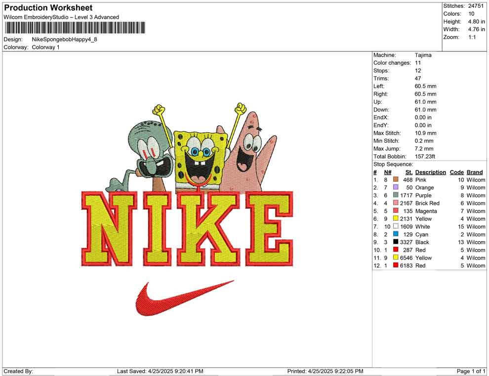 Nike Spongebob Happy