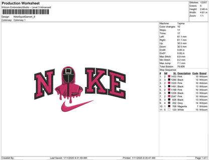 Nike Squid Game