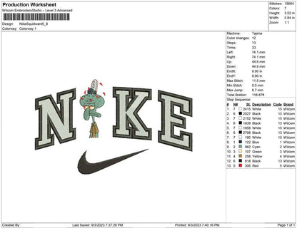 Nike Squidward