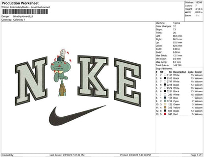 Nike Squidward