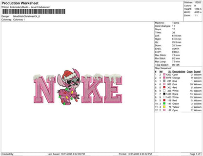Nike Stitch Christmas C