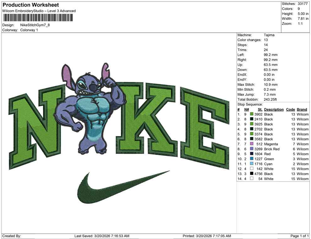 Nike Stitch Gym