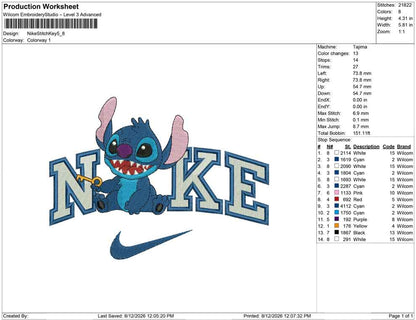Nike Stitch Key