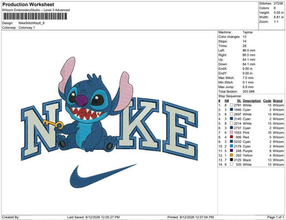 Nike Stitch Key