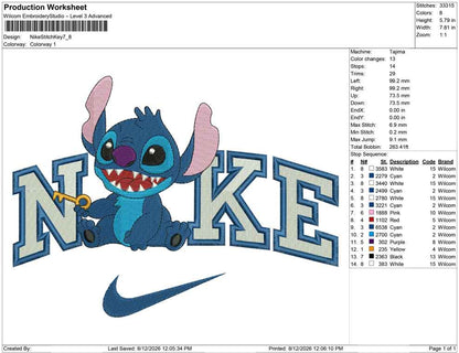 Nike Stitch Key