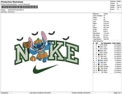 Nike Stitch Pumpkins B