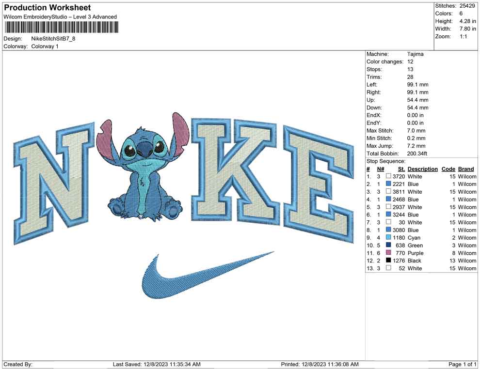 Nike Stitch Sit B