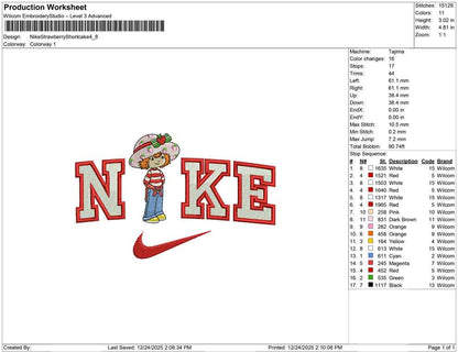 Nike Strawberry Shortcake