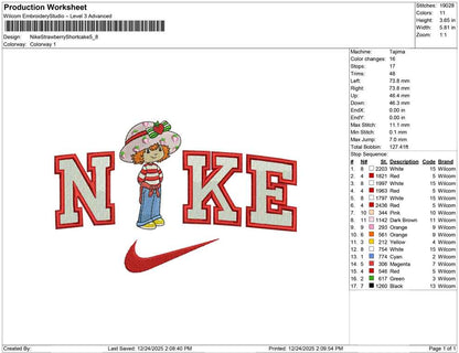 Nike Strawberry Shortcake