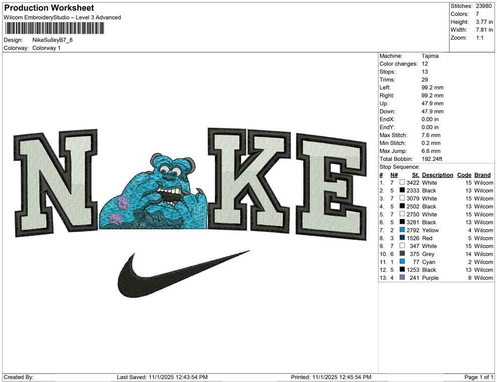 Nike Sulley B